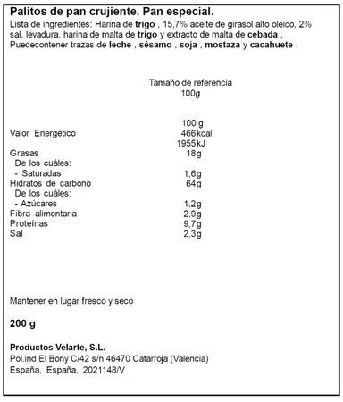 Saladitos 200g Velarte