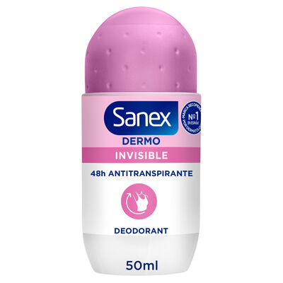 Desodorante Dermo Invisible Roll-On Sanex 50 ml