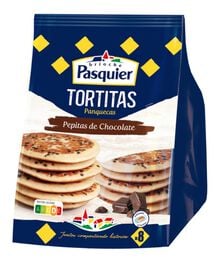 Tortitas con pepitas de chocolate Pasquier 280g