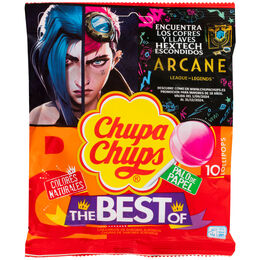 Caramelos de sabores Chupa Chups 10 unidades