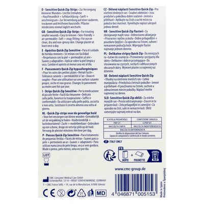 Tiras Cosmoplast sensitive