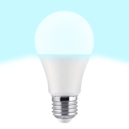 Bombilla Led estandar e27 plástico TM a60 10W fría