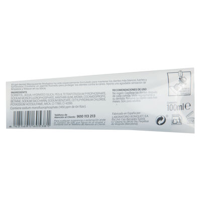 Gel dental Bodyplus 100ml blanqueante