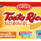 Bizcochitos Tostarica cu&eacute;tara pack-5