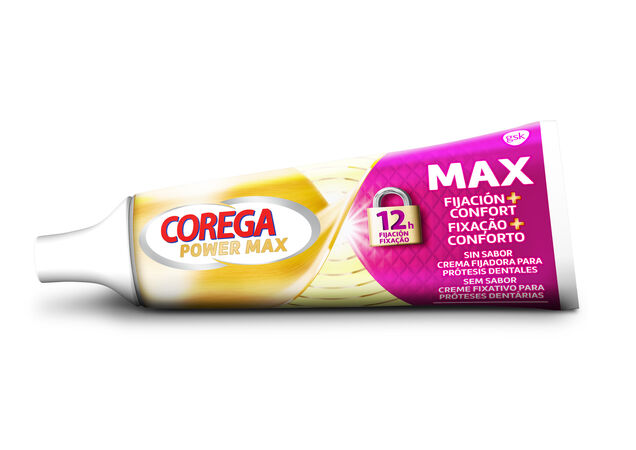 Crema dental fijadora Corega 40g Power Max