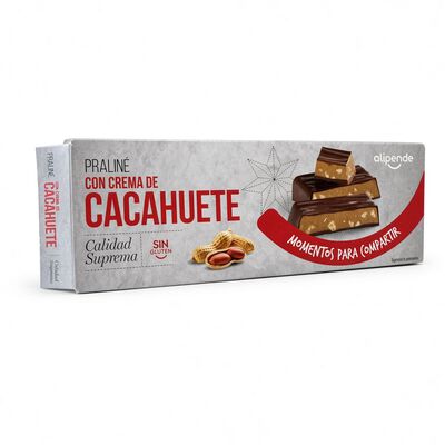 Praliné de crema de cacahuete Alipende 150g