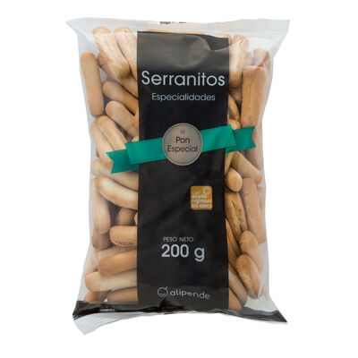 Serranitos de pan Alipende 200g