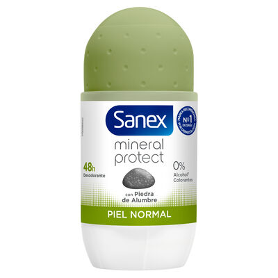 Desodorante roll-on Sanex Mineral Protect piel 50ml