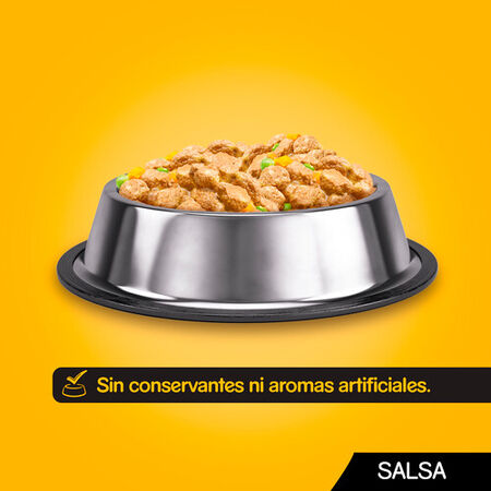Pienso perro Pedigree pollo buey verduras pack 4