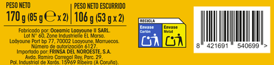Filete de caballa Alipende pack-2 en aceite de girasol