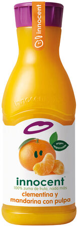 Zumo Innocent 90cl clementina y mandarina con pulpa