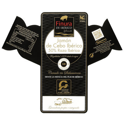 Jam&oacute;n de cebo 50% raza ib&eacute;rica pieza 8k aprox