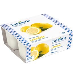 Yogur La Fageda Pack 4 Sabor Limón
