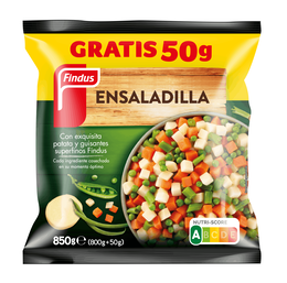 Ensaladilla Findus patata y guisantes superfinos 800g