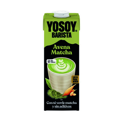 Bebida de avena barista matcha Yosoy 1l