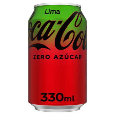 Refresco zero de lima y cola Coca Cola 33cl
