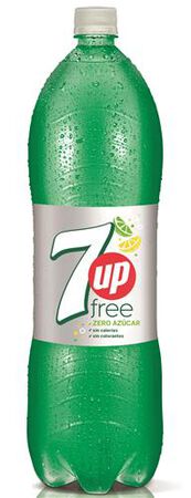 Refresco lima-limón 7Up botella 2l free