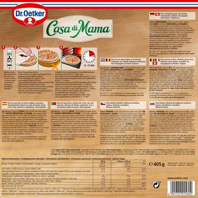Pizza Casa di Mama Dr Oetker 405g prosciutto