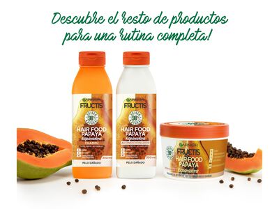 Mascarilla capilar reparadora Fructis 390ml cabello dañado