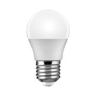 Bombilla Led esf&eacute;rica e27 pl&aacute;stico TM g45 6W c&aacute;lida