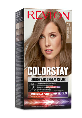 Tinte Para El Cabello Revlon Colorstay Nº 7.1 Rubio Ceniza
