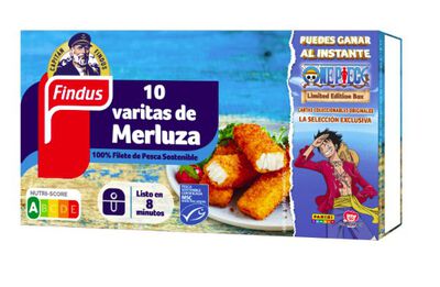 Varitas de merluza Findus