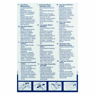 Tiras Cosmoplast impermeables