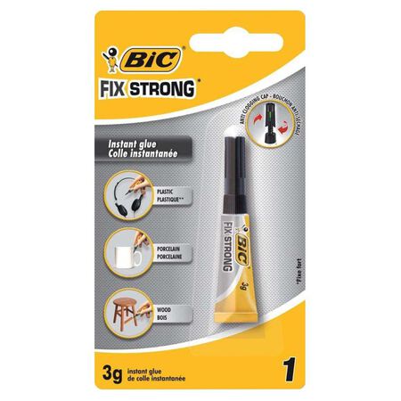 Pegamento Instantáneo Bic 3G Fix Strong