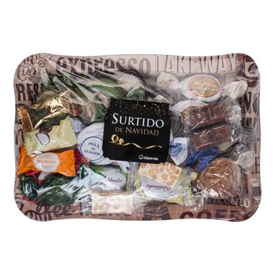 Surtido de navidad Alipende bandeja 750g