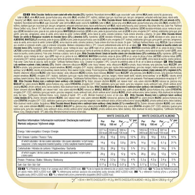 Helado Magnum mini chocolate blanco 6 uds