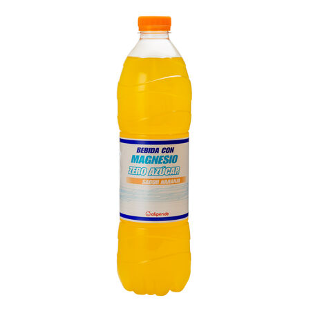 Bebida isotónica sin azúcar magnesio Alipende 1,5l naranja