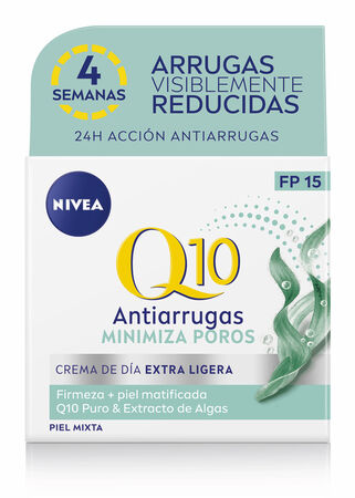 Crema Facial Dia Nivea Q10 50Ml Matificante Piel Mixta