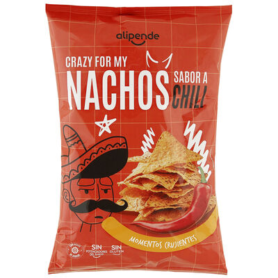 Nachos sabor a chili Alipende 150g