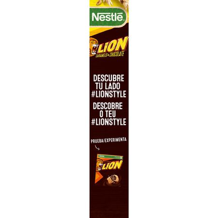 Cereales nestlé 400g Lion con caramelo y chocolate