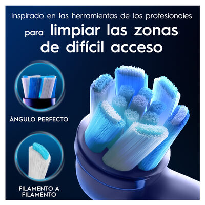 Recambio cepillo Oral-B iO Ultimate Clean 4 unidades