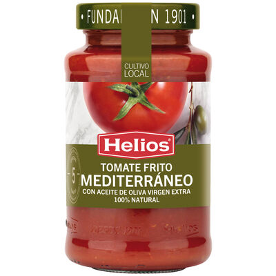 Tomate frito mediterráneo con aceite de oliva virgen extra Helios 560g