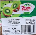 Kiwi verde Zespri bandeja 500g aproximadamente
