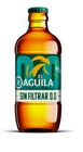 Cerveza sin filtrar 0,0 el Aguila botella 33cl