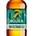 Cerveza sin filtrar 0,0 el Aguila botella 33cl