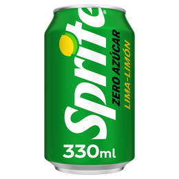 Refresco lima-limón Sprite lata 33cl zero azúcar