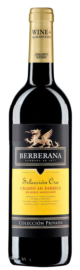 Vino tinto de Castilla Berberana Selecci&oacute;n Oro