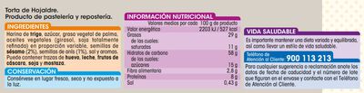 Tortas de hojaldre Alipende 400g