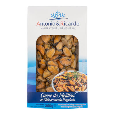 Carne de mejillón de chile Antonio y Ricardo 250g precocido