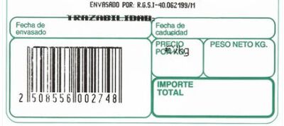 Puerro bandeja 550g aproximadamente