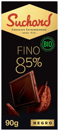 Chocolate negro bio Suchard 90g 85% de cacao