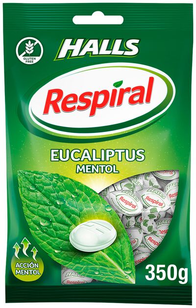 Caramelos Respiral 350g mentol