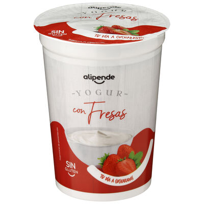 Yogur Alipende 500g fresa y frutas del bosque