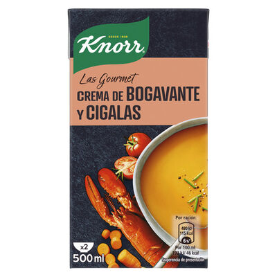 Crema Knorr 500ml bogavante y cigala