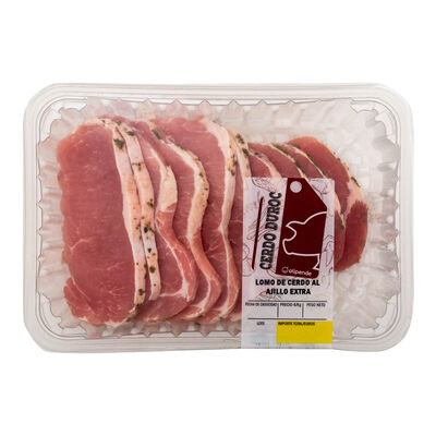 Cinta de lomo de cerdo duroc al ajillo Alipende 600g aproximadamente