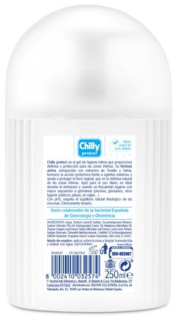 Jabon íntimo Chilly 250ml protect fórmula activa